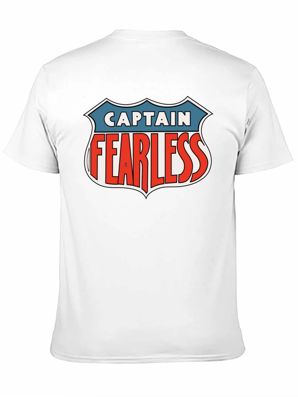 Captain Fearless Graphic Tee - Black Casual T-Shirt product image 10