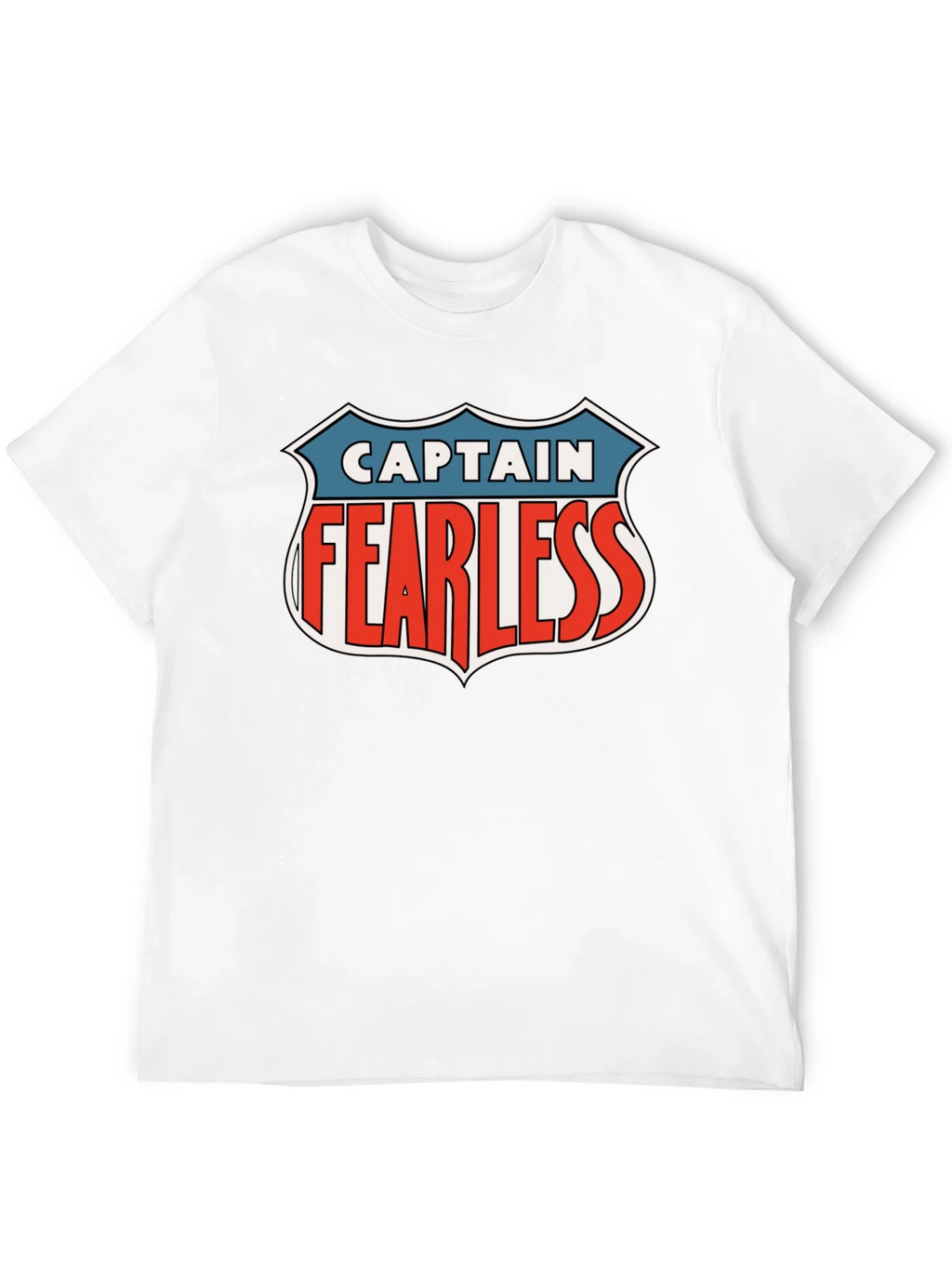 Captain Fearless Graphic Tee - Black Casual T-Shirt product image 11