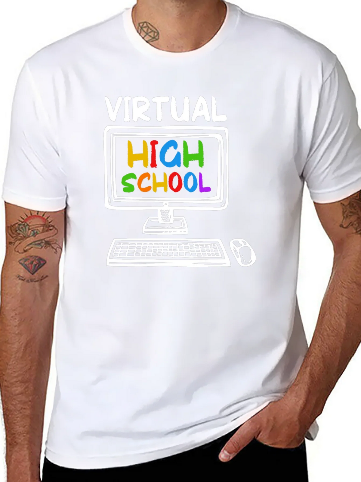Virtual High School T-Shirt product image 7