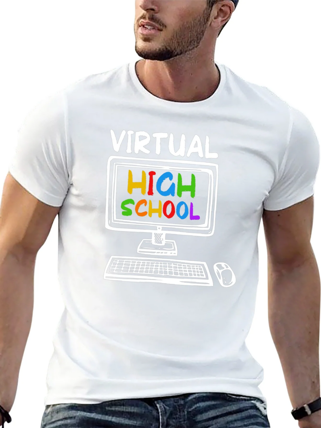 Virtual High School T-Shirt product image 12