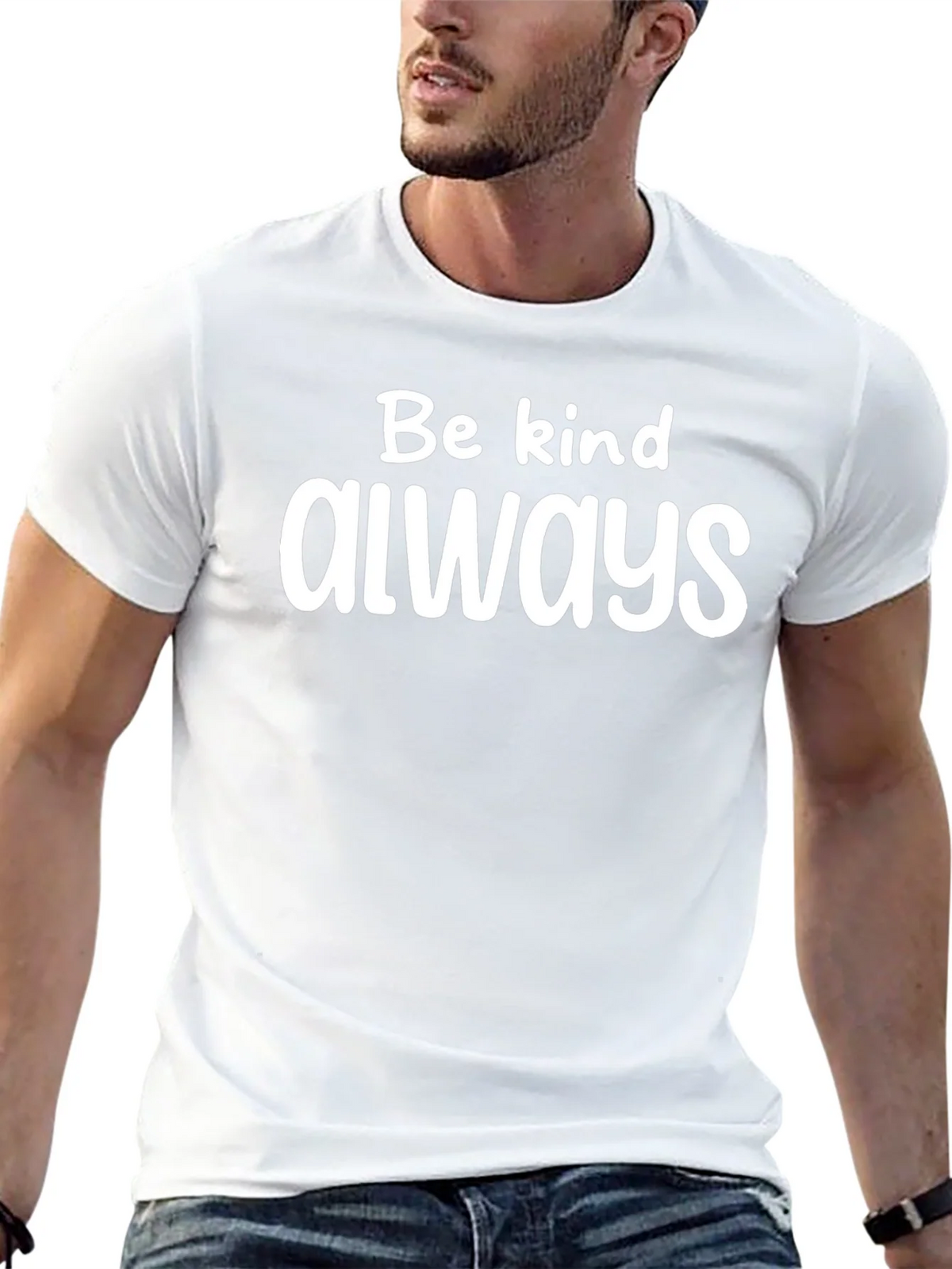 Be Kind Always Black Graphic Tee product image 12