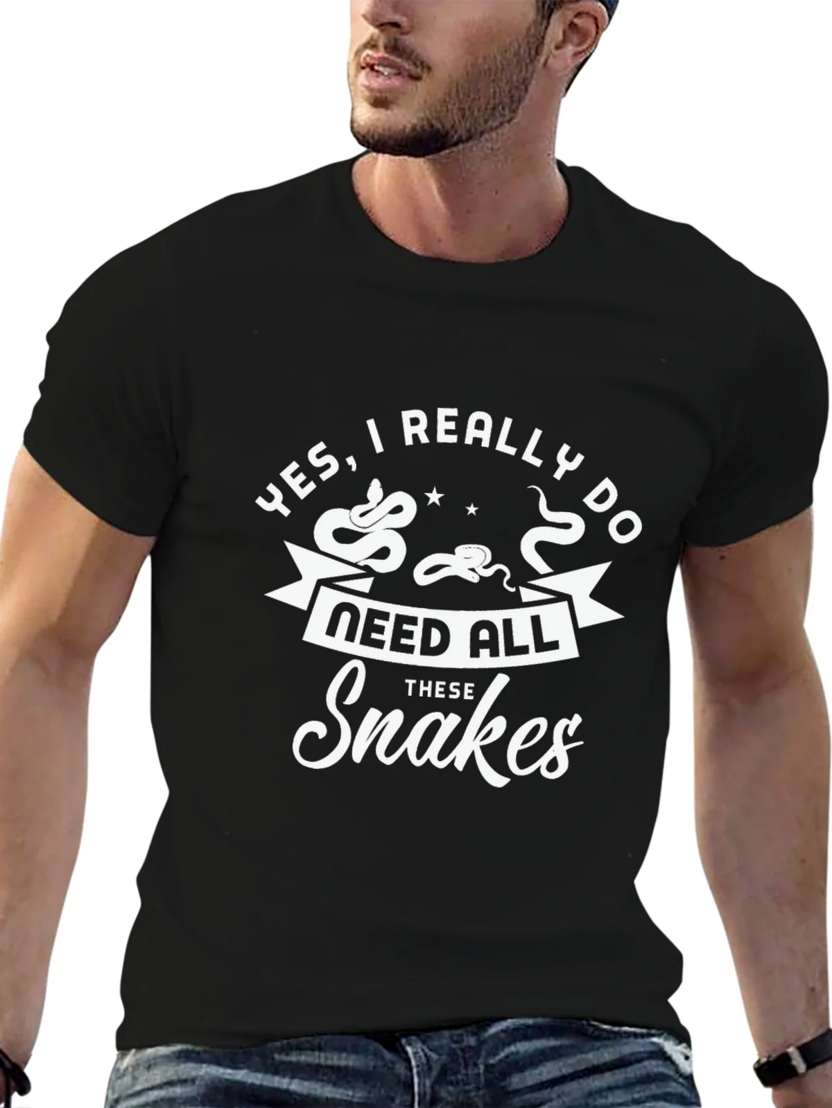 Snakes T-Shirt - Yes I Really Need All These product image 6