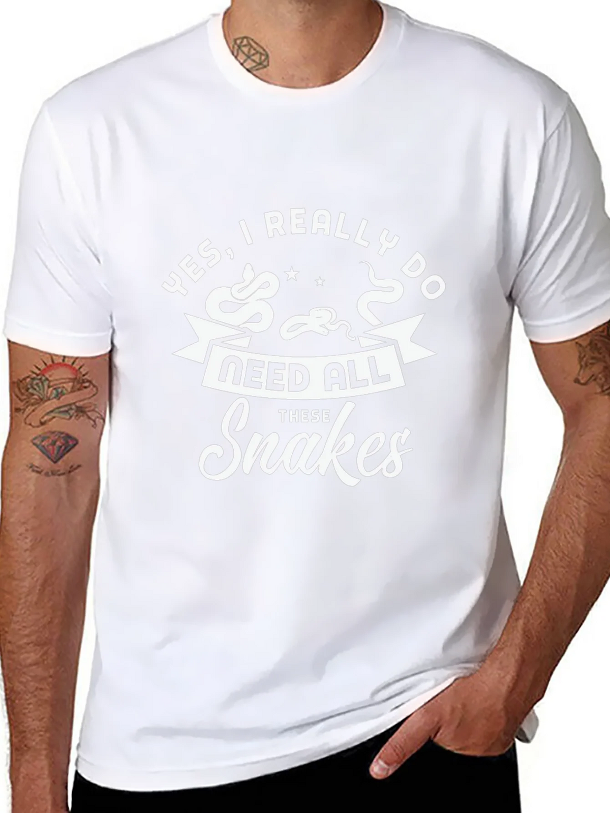 Snakes T-Shirt - Yes I Really Need All These product image 7