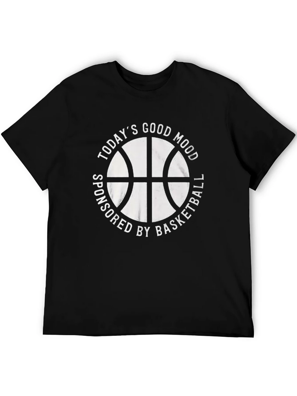 Todays Good Mood Basketball Graphic Tee product image 5