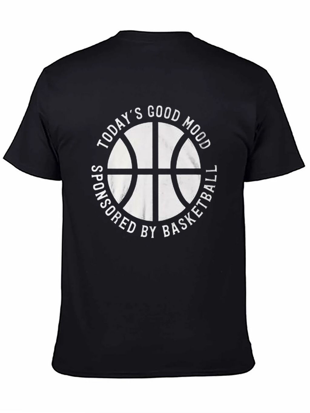 Todays Good Mood Basketball Graphic Tee product image 4