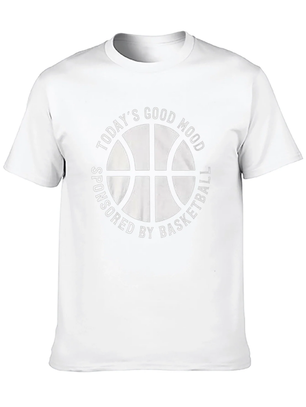 Todays Good Mood Basketball Graphic Tee product image 9