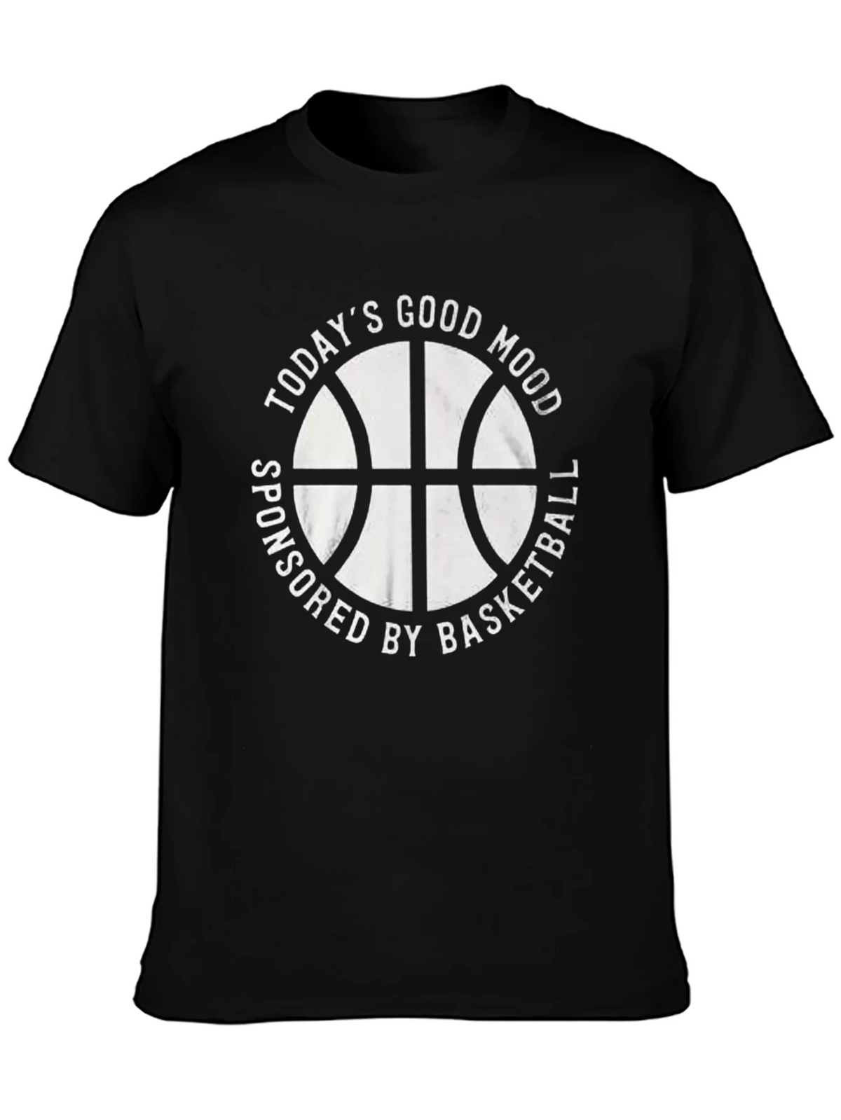 Todays Good Mood Basketball Graphic Tee product image 3