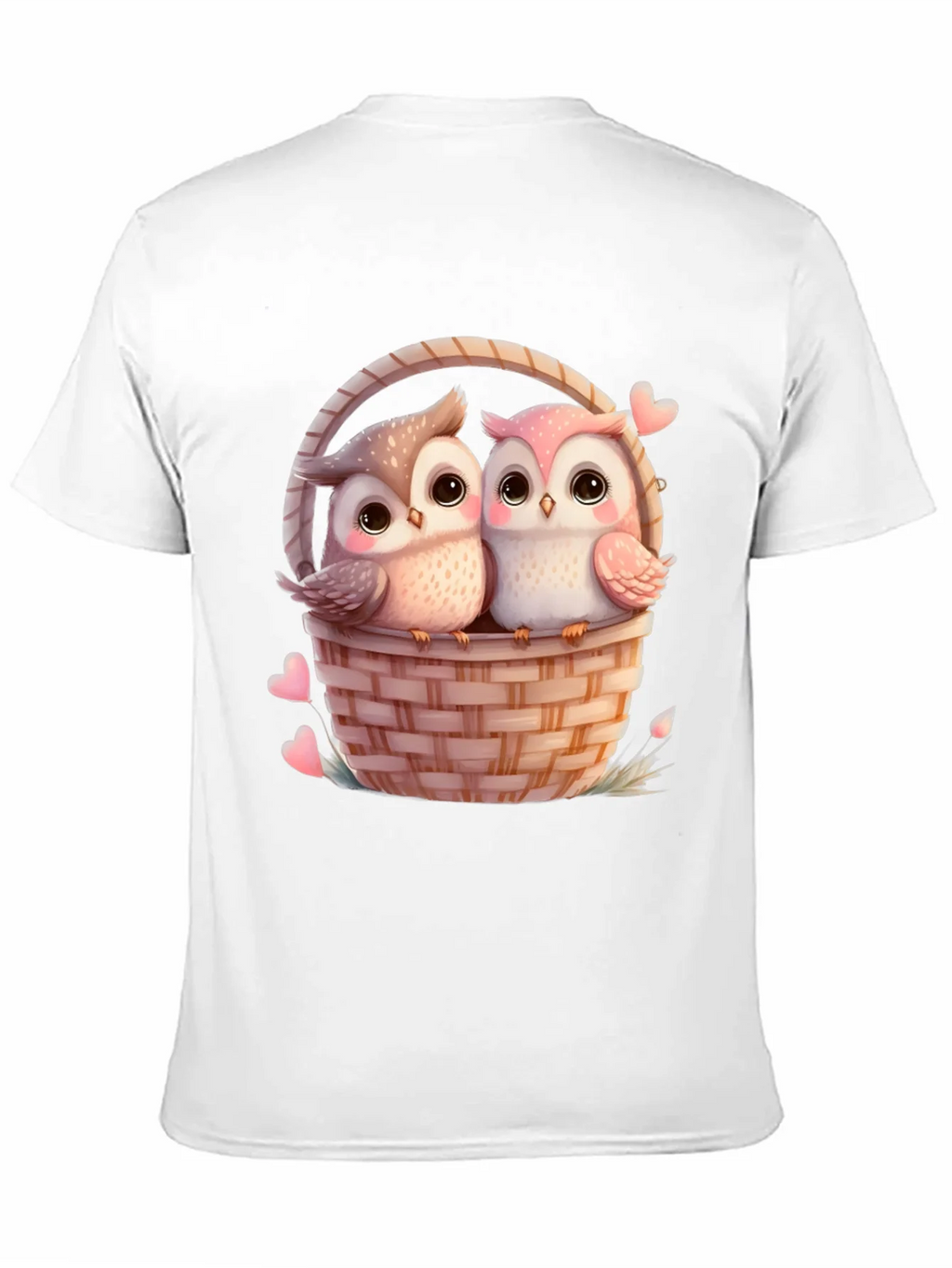 Owl Love Basket Graphic Tee product image 10