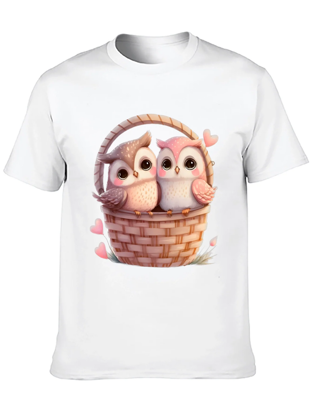 Owl Love Basket Graphic Tee product image 9