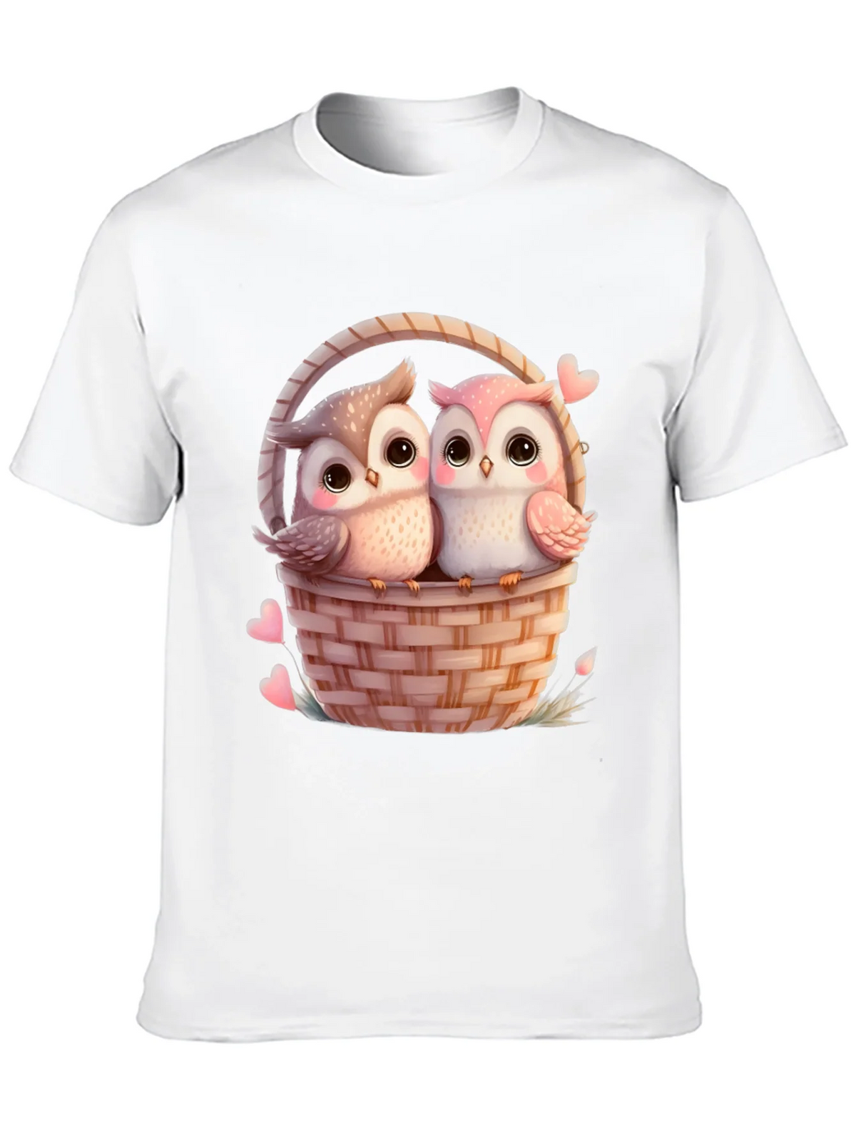 Owl Love Basket Graphic Tee product image 9