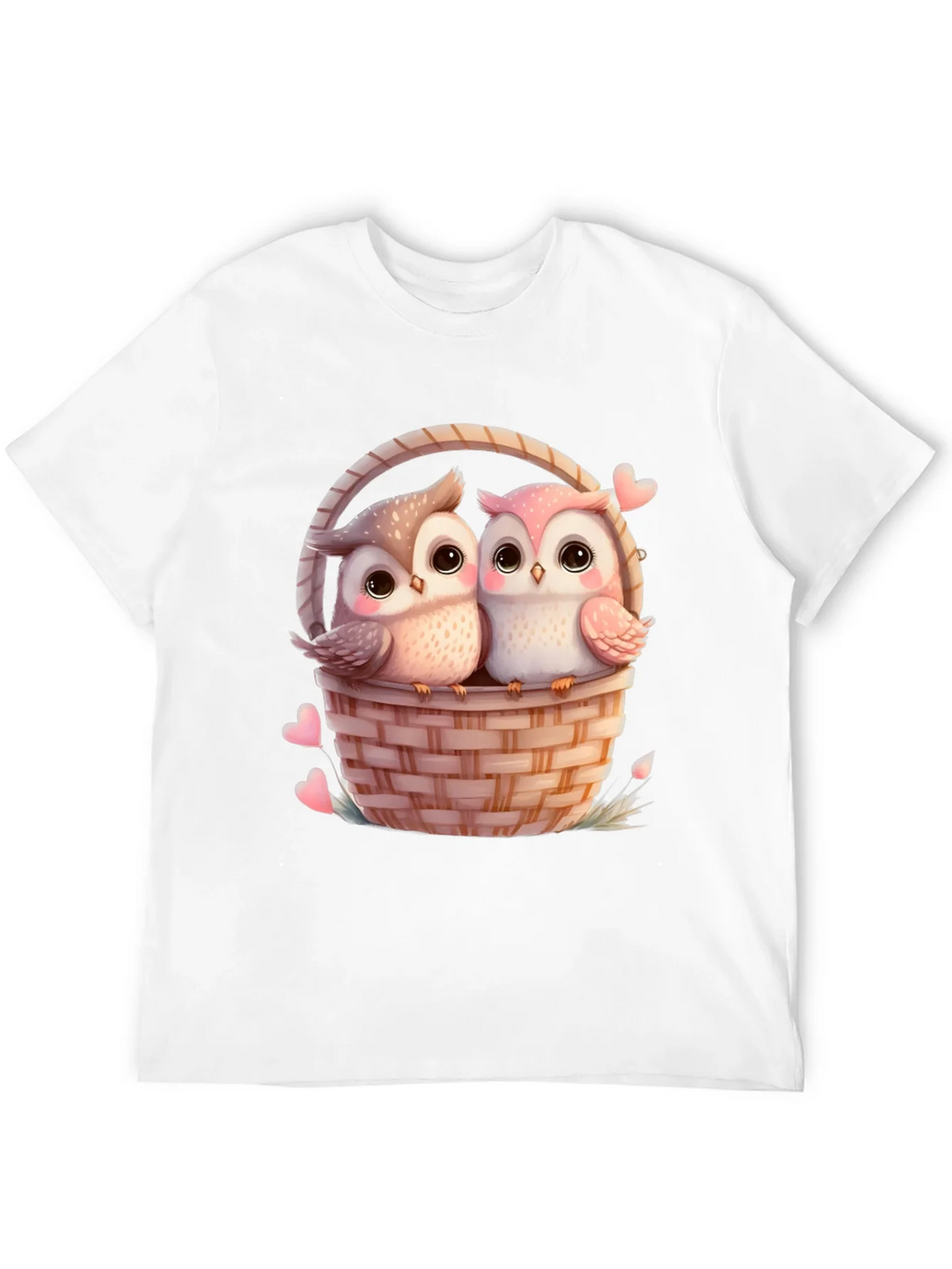 Owl Love Basket Graphic Tee product image 11