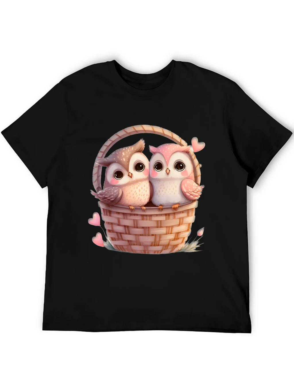 Owl Love Basket Graphic Tee product image 5
