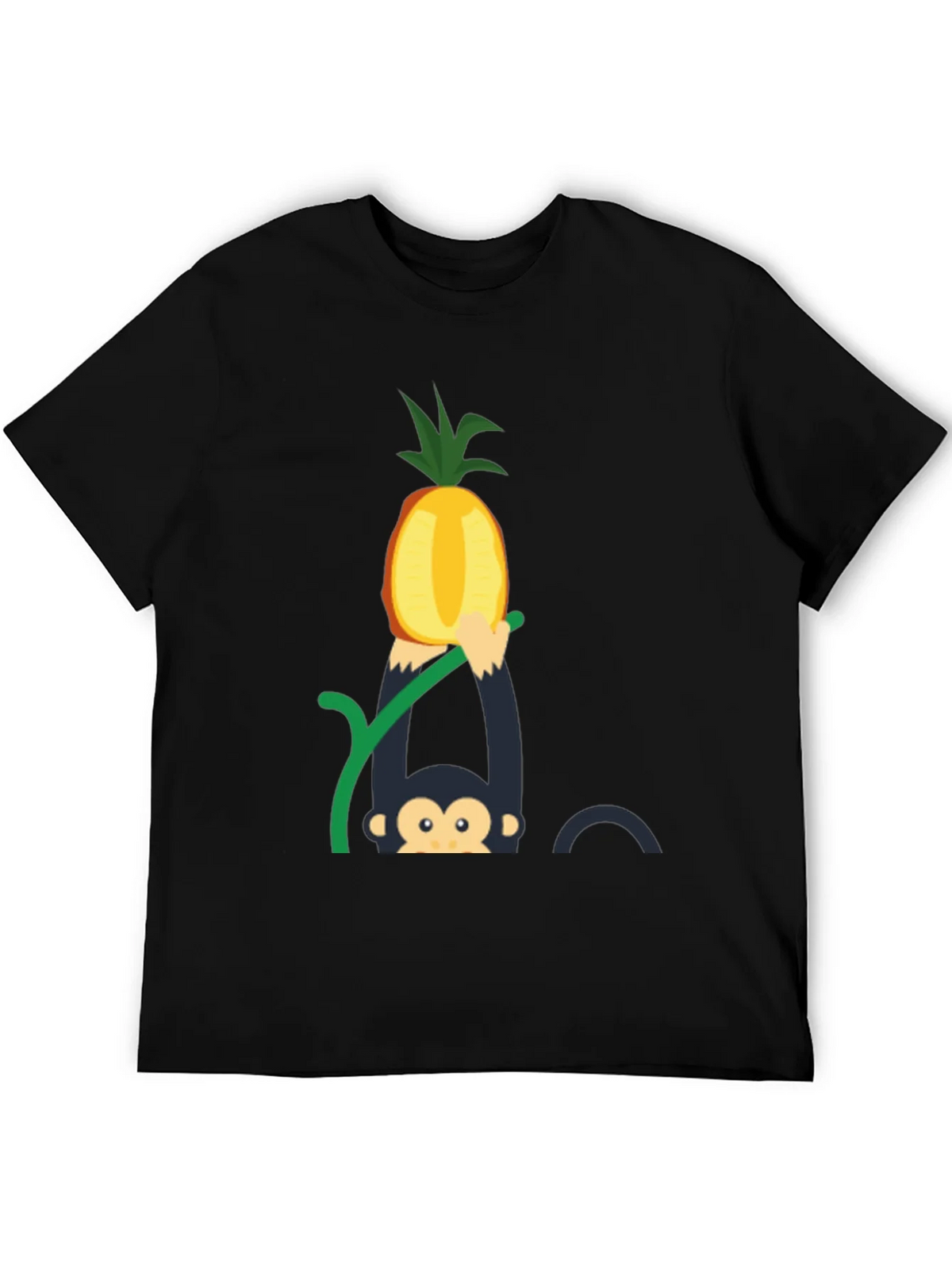 Monkey Pineapple T-Shirt - Fun Graphic Tee product image 5