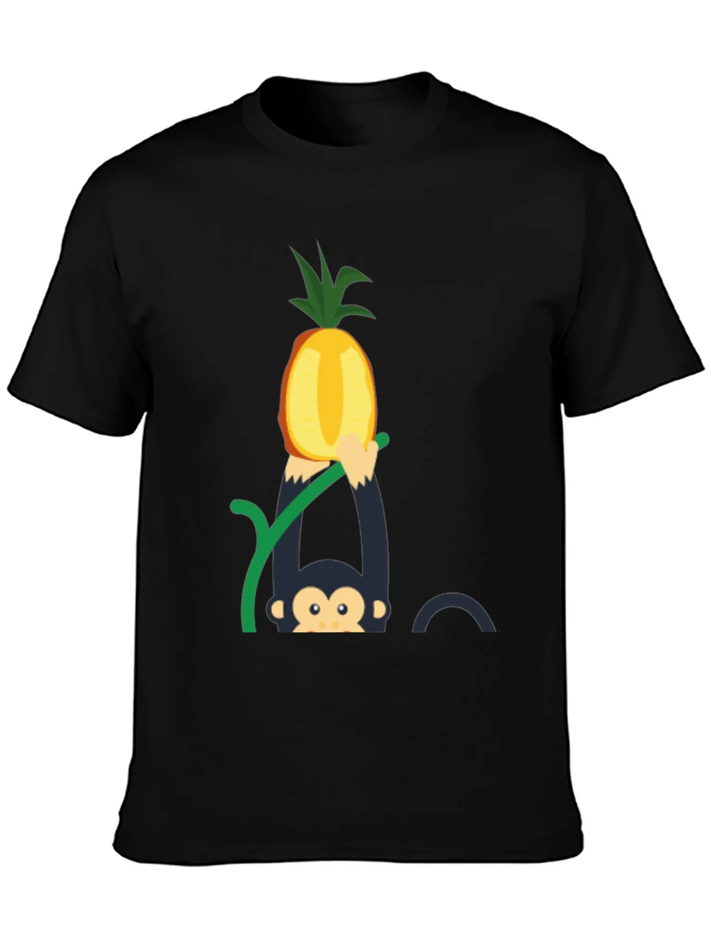 Monkey Pineapple T-Shirt - Fun Graphic Tee product image 3