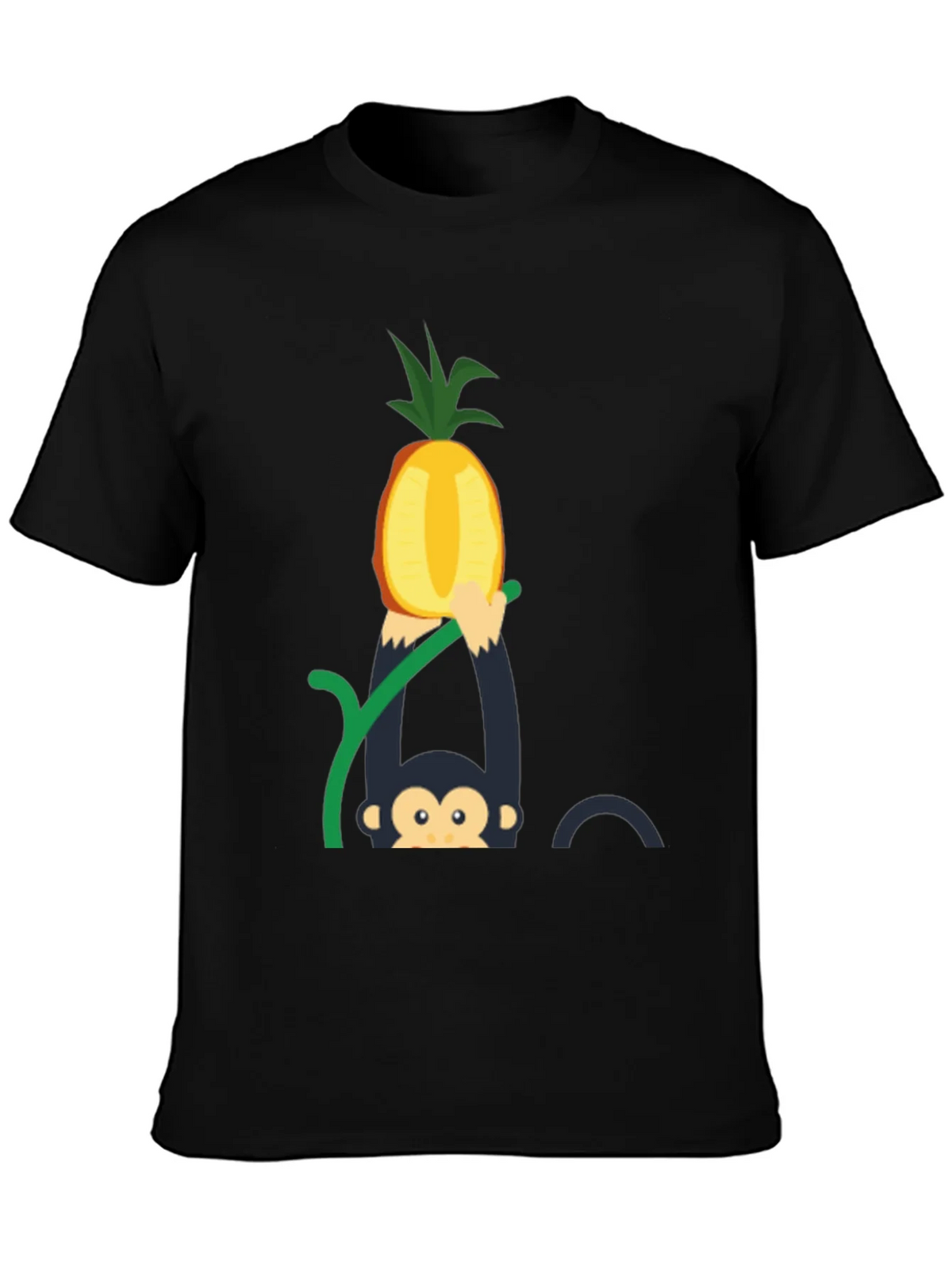 Monkey Pineapple T-Shirt - Fun Graphic Tee product image 3