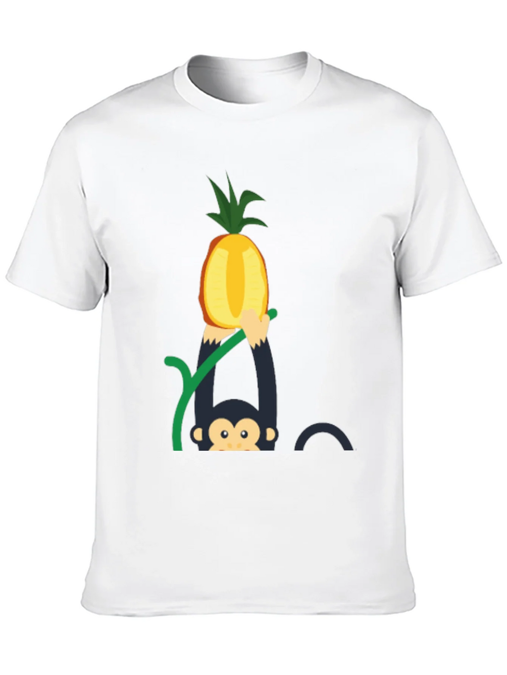 Monkey Pineapple T-Shirt - Fun Graphic Tee product image 9