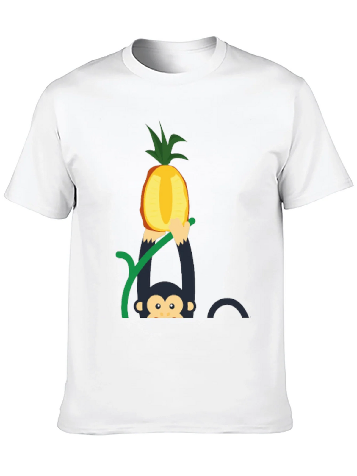Monkey Pineapple T-Shirt - Fun Graphic Tee product image 9