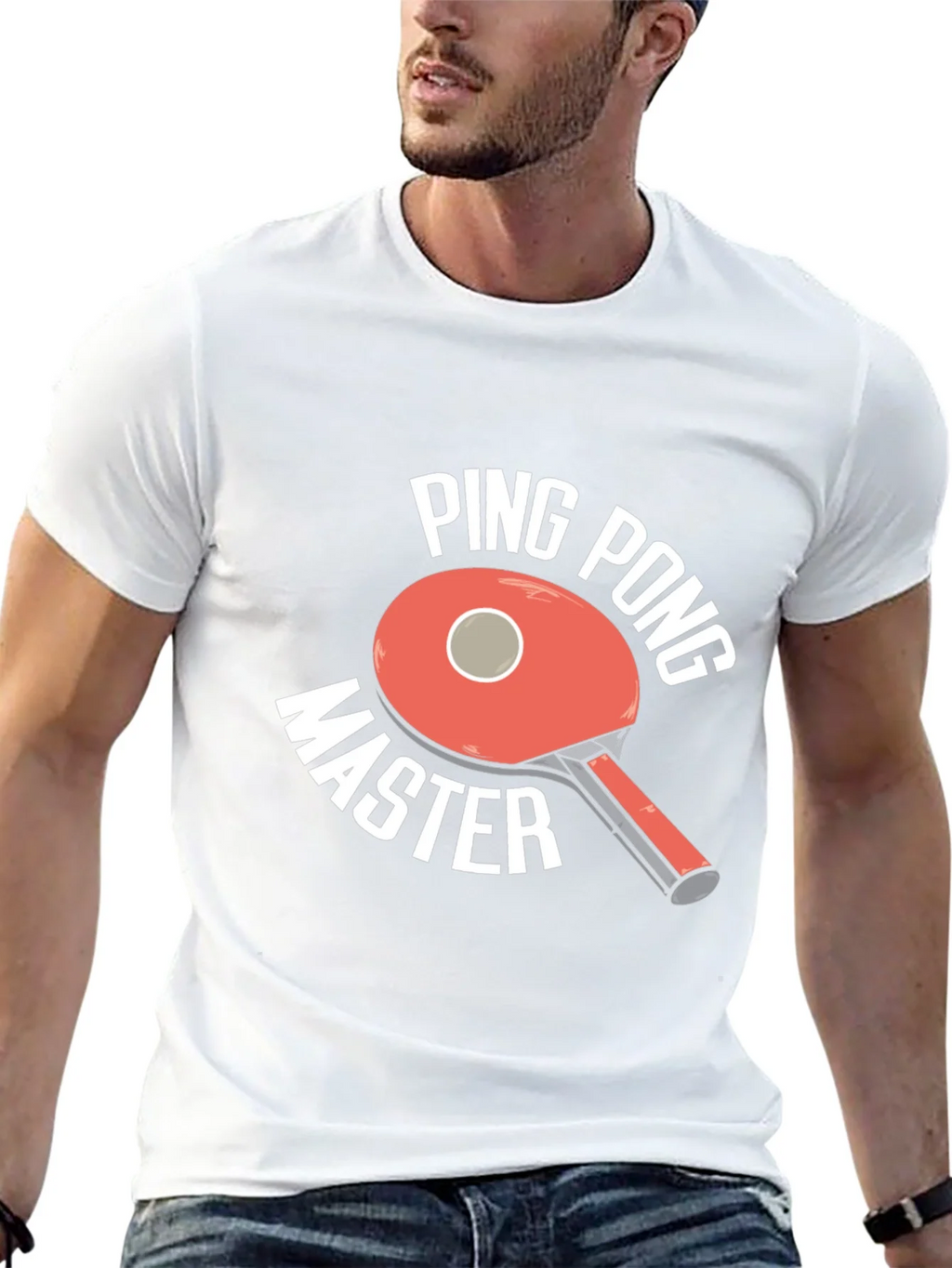 Ping Pong Master T-Shirt - Table Tennis Graphic Tee product image 12
