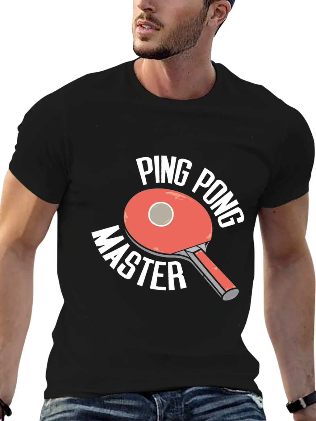 Ping Pong Master T-Shirt - Table Tennis Graphic Tee product image 6