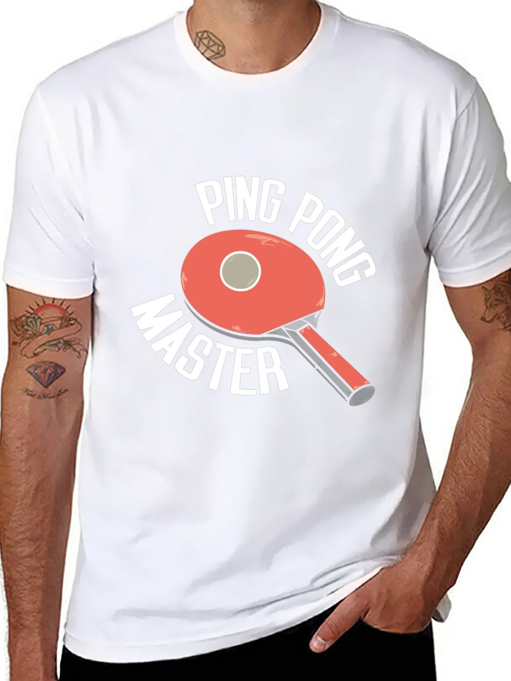 Ping Pong Master T-Shirt - Table Tennis Graphic Tee product image 7