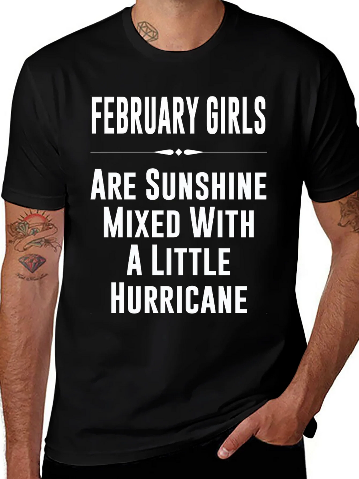 February Girls T-Shirt: Sunshine & Hurricane product image 1