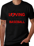 Brother Sister Baseball T-Shirt: Loving Game Day Tee product image 1
