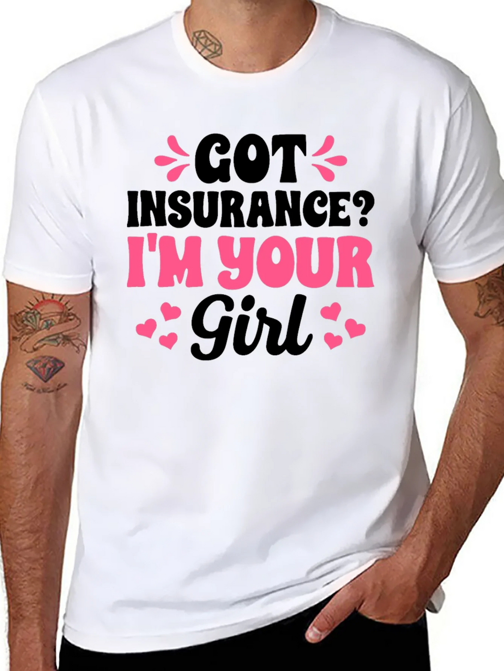 Got Insurance? Funny Novelty T-Shirt product image 7