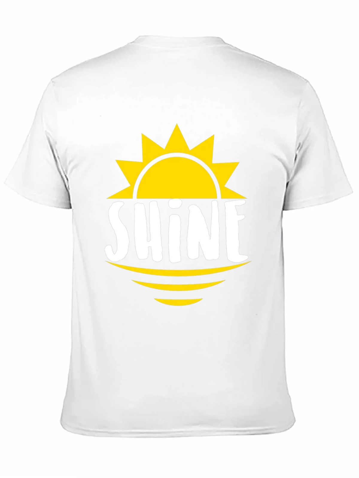 Shine Graphic Tee - Mens Black Cotton T-Shirt product image 6
