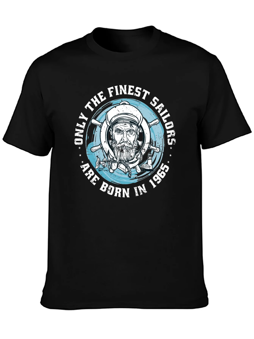 Finest Sailors Born in 1965 T-Shirt product image 3