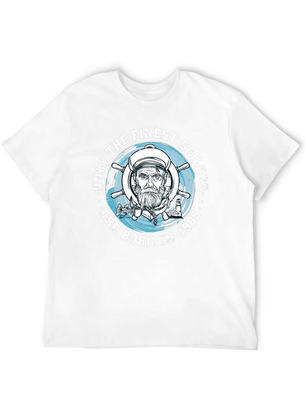 Finest Sailors Born in 1965 T-Shirt product image 11
