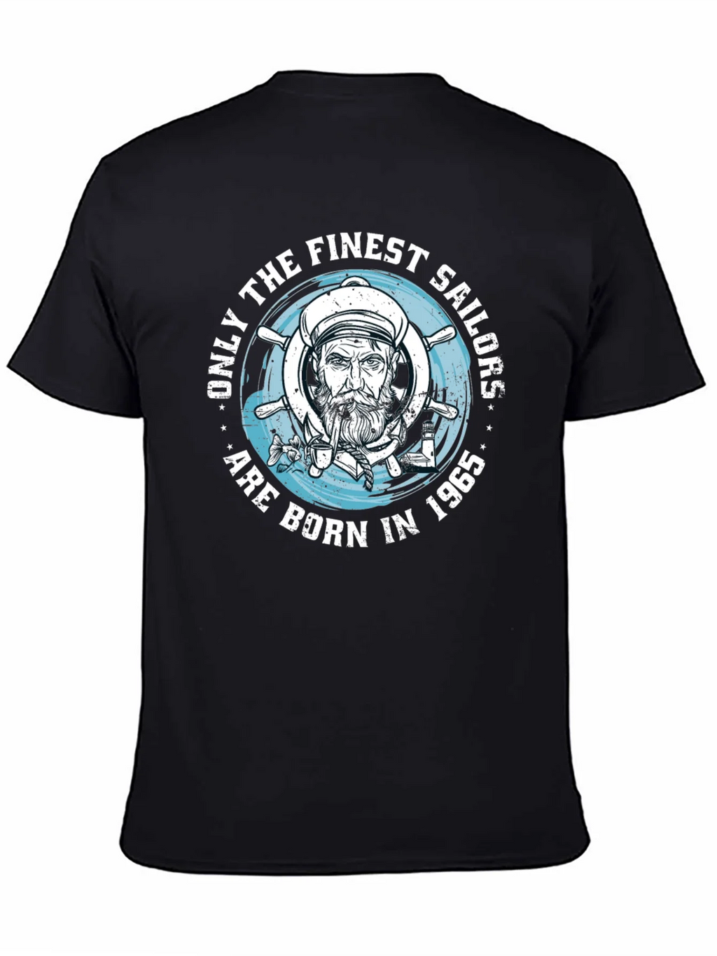 Finest Sailors Born in 1965 T-Shirt product image 4
