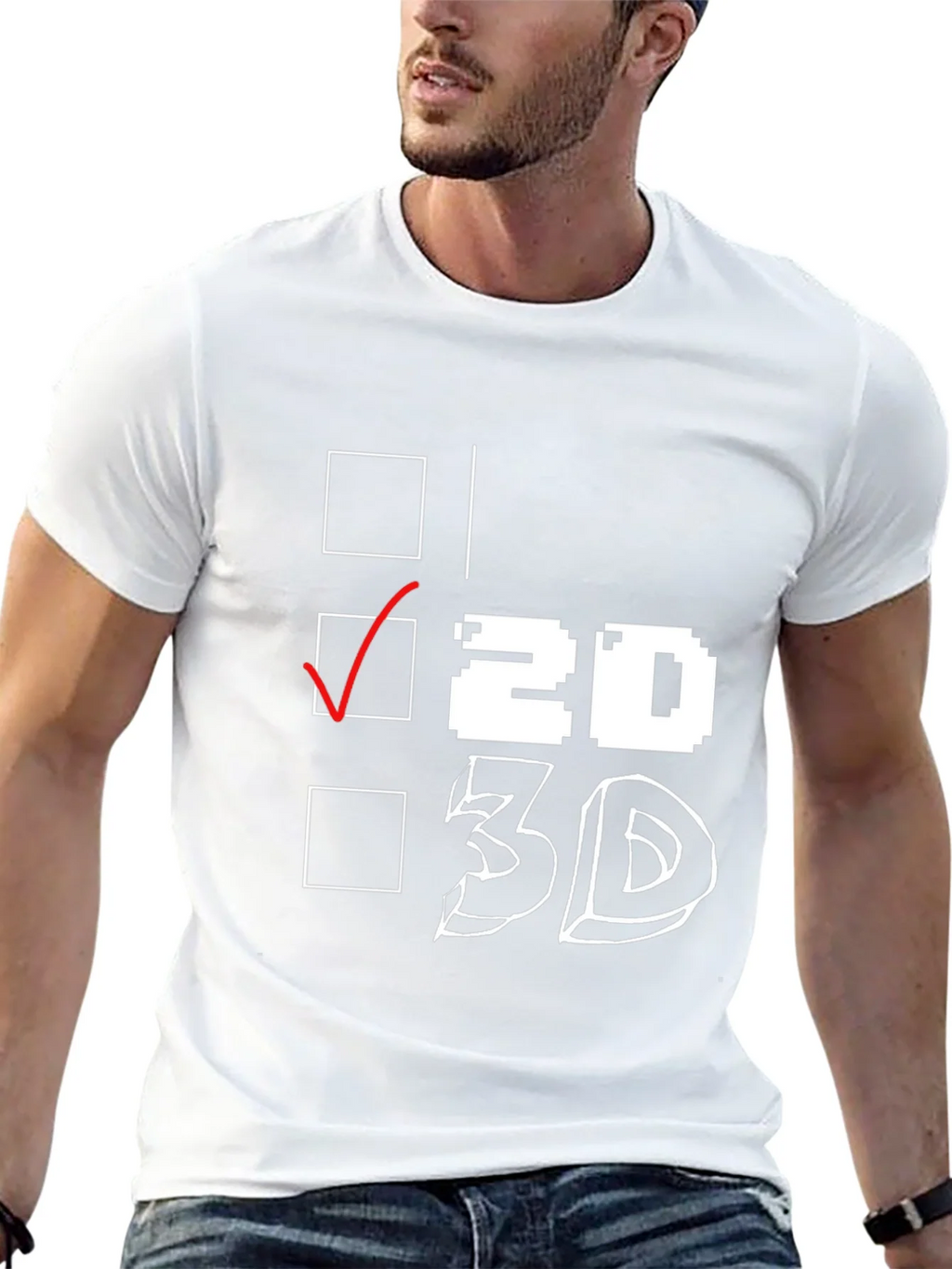 2D Graphic T-Shirt product image 12