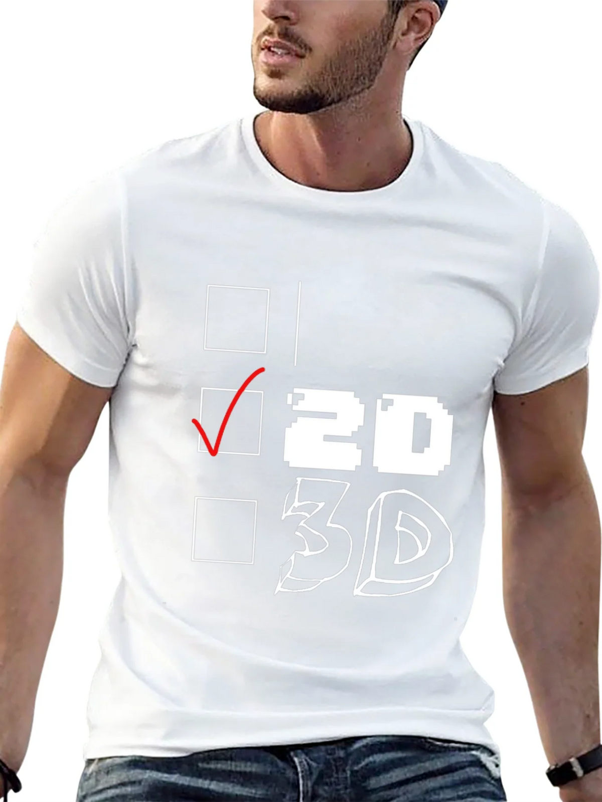 2D Graphic T-Shirt product image 12