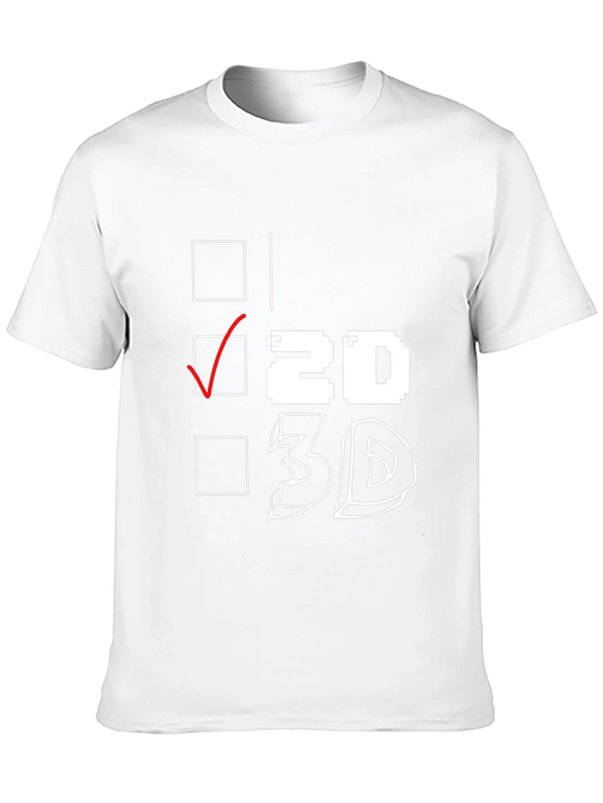 2D Graphic T-Shirt product image 9