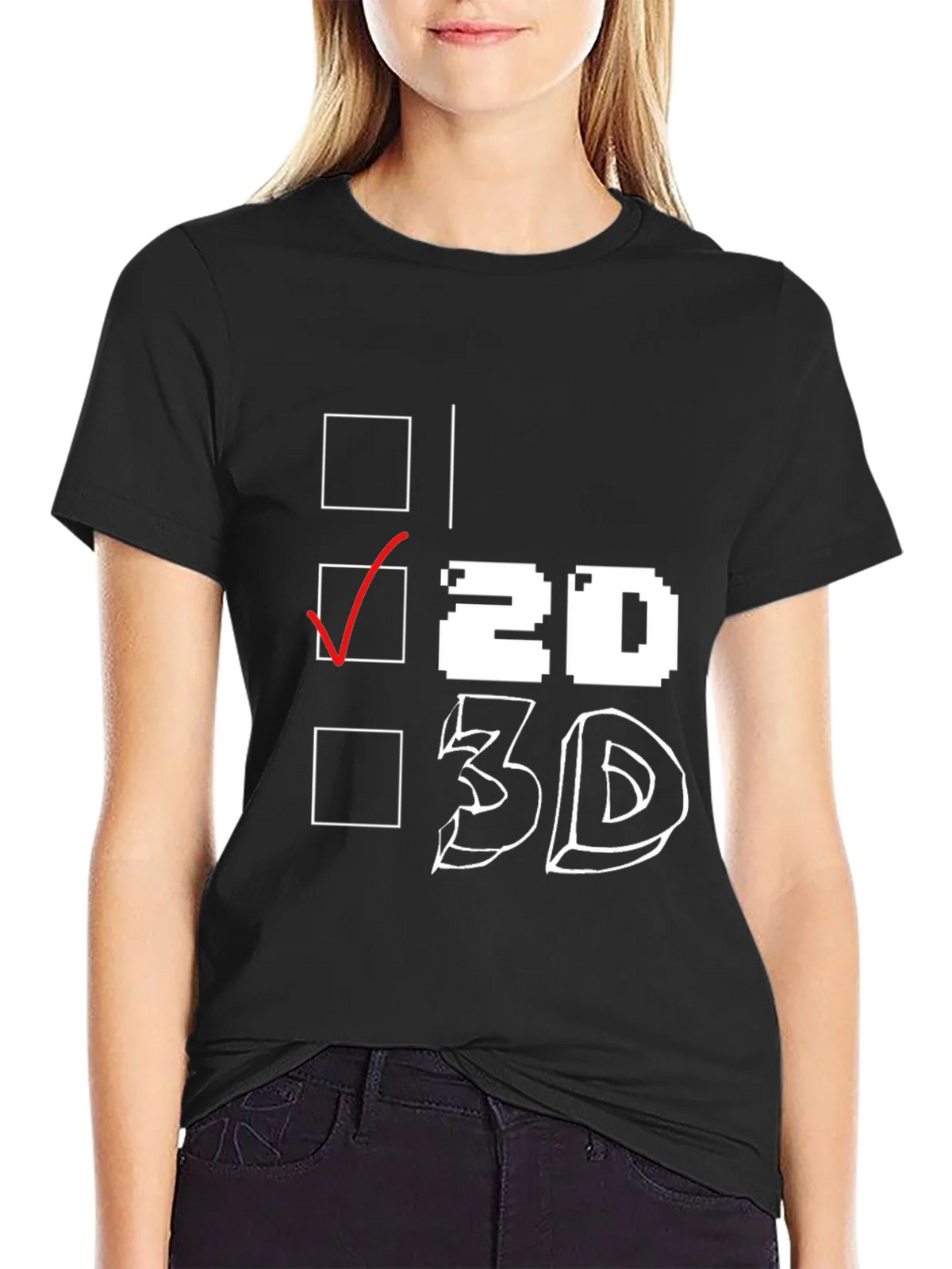 2D Graphic T-Shirt product image 2