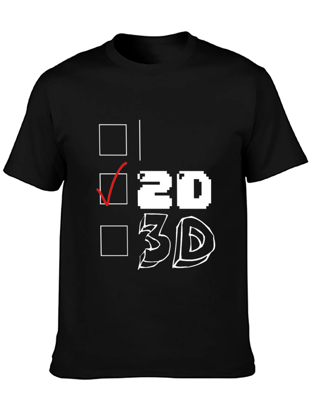 2D Graphic T-Shirt product image 3