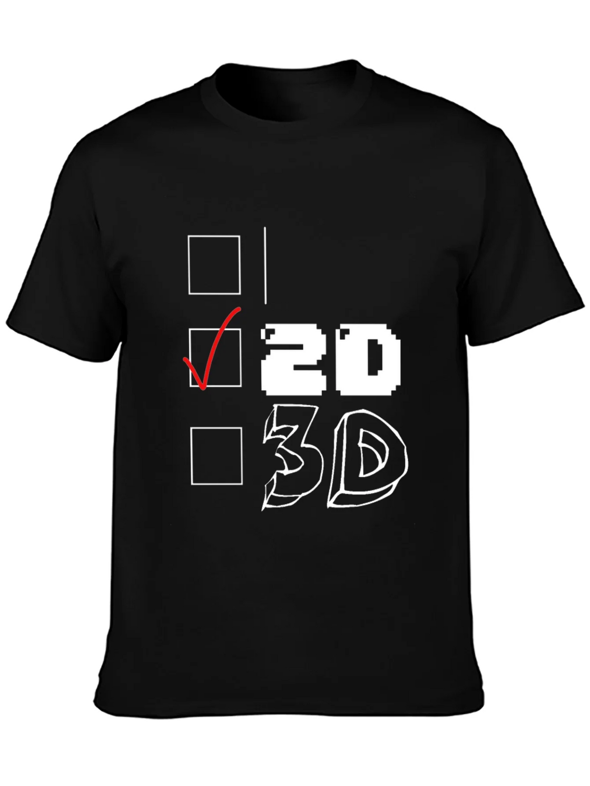2D Graphic T-Shirt product image 3
