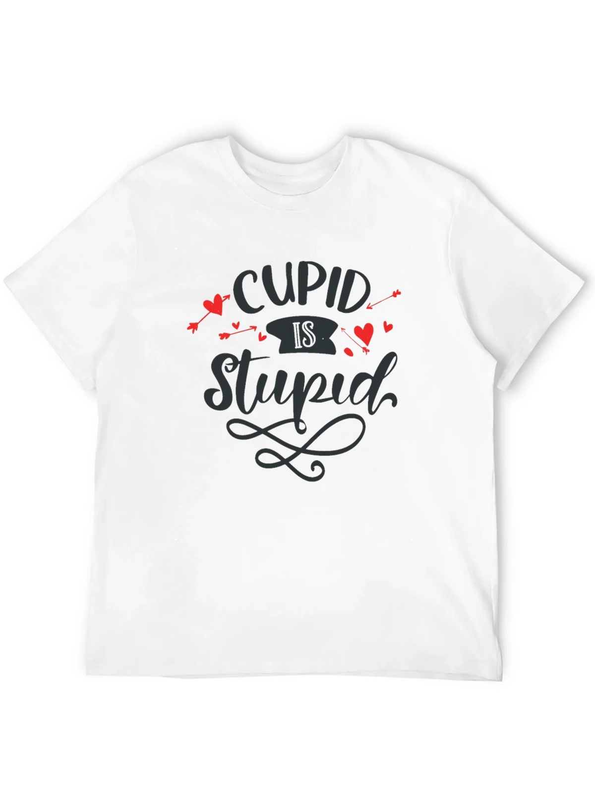 Cupid Is Stupid Graphic Tee - Valentines Anti-Love T-Shirt product image 11