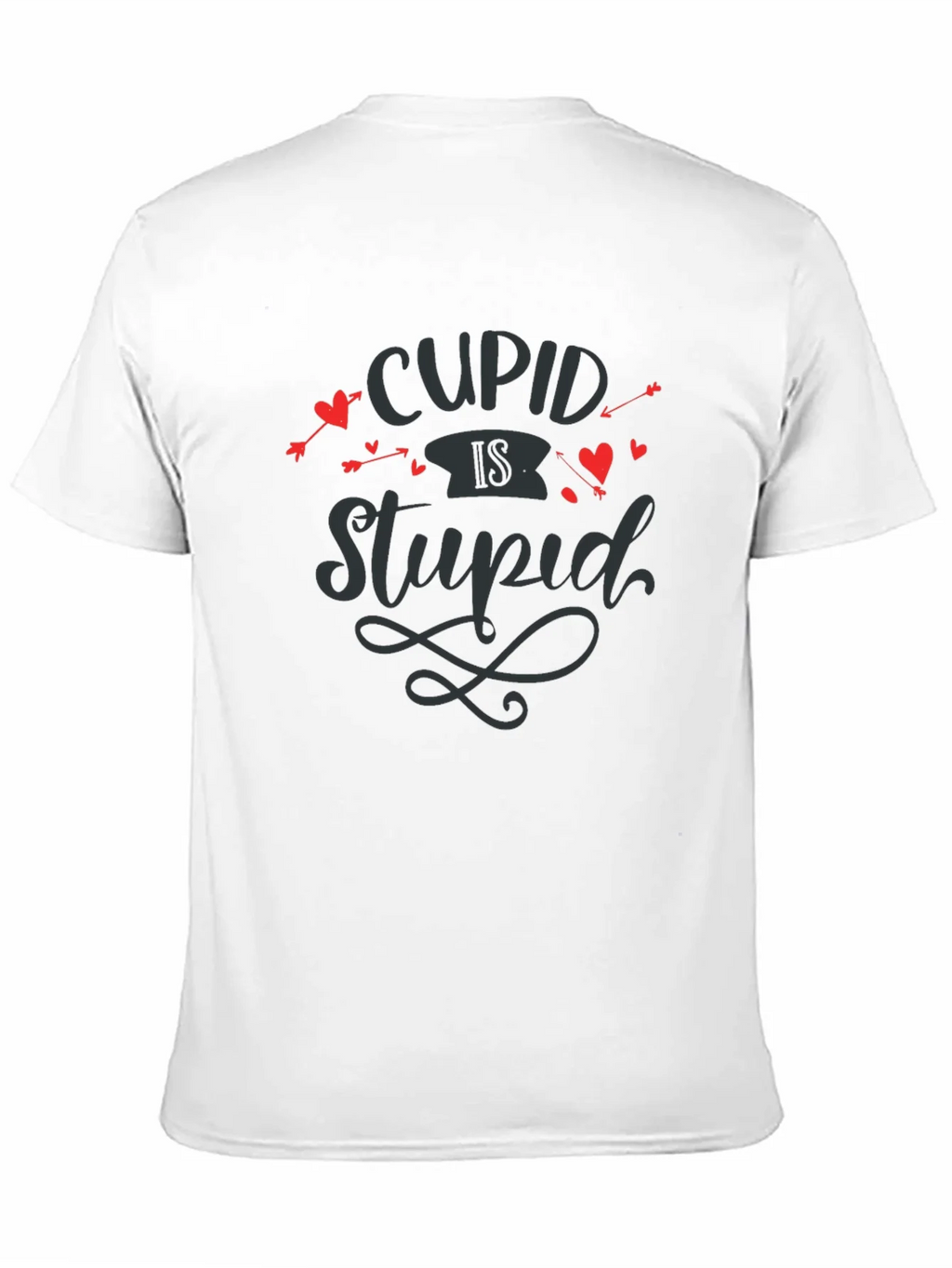 Cupid Is Stupid Graphic Tee - Valentines Anti-Love T-Shirt product image 10