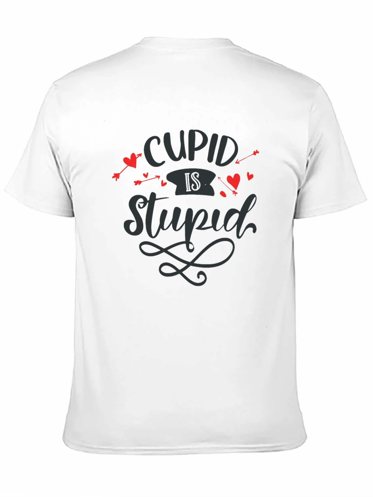 Cupid Is Stupid Graphic Tee - Valentines Anti-Love T-Shirt product image 10