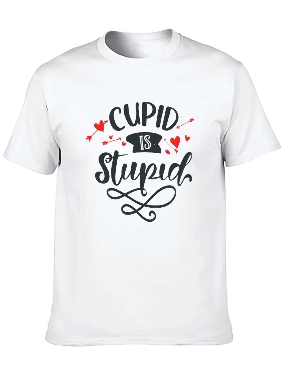 Cupid Is Stupid Graphic Tee - Valentines Anti-Love T-Shirt product image 9