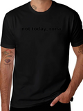 Not Today Rona - Black T-Shirt product image 1