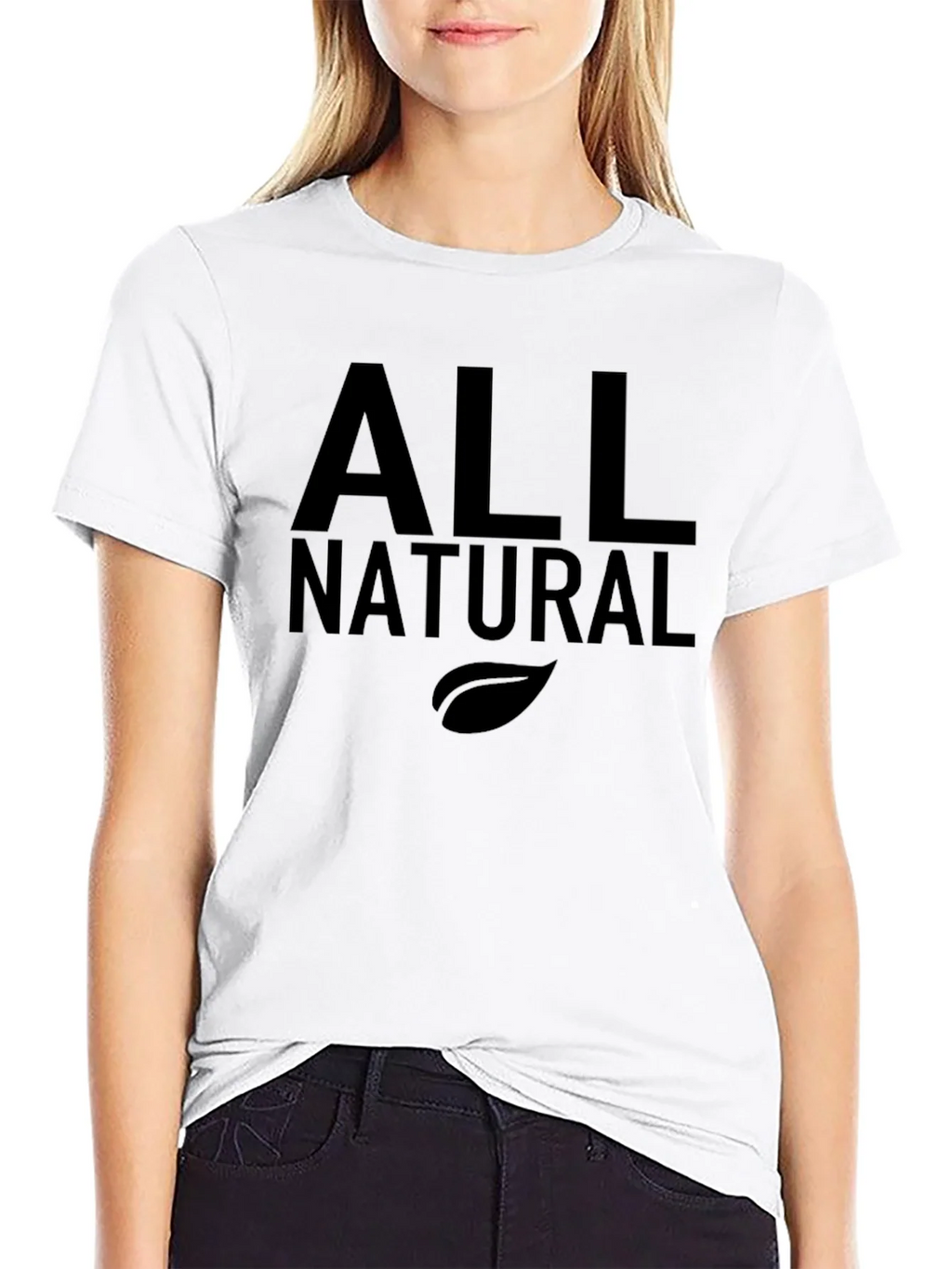 All Natural Black Graphic T-Shirt - Soft Cotton Blend product image 8