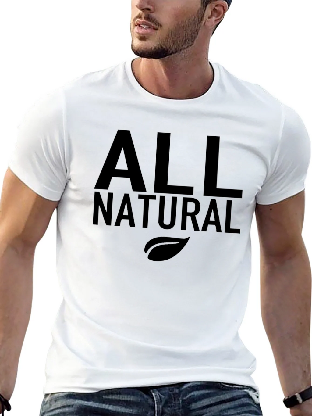 All Natural Black Graphic T-Shirt - Soft Cotton Blend product image 12