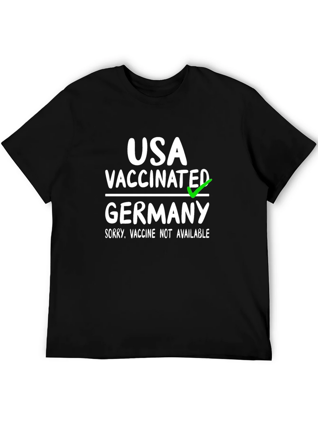 USA Vaccinated vs. Germany T-Shirt product image 5