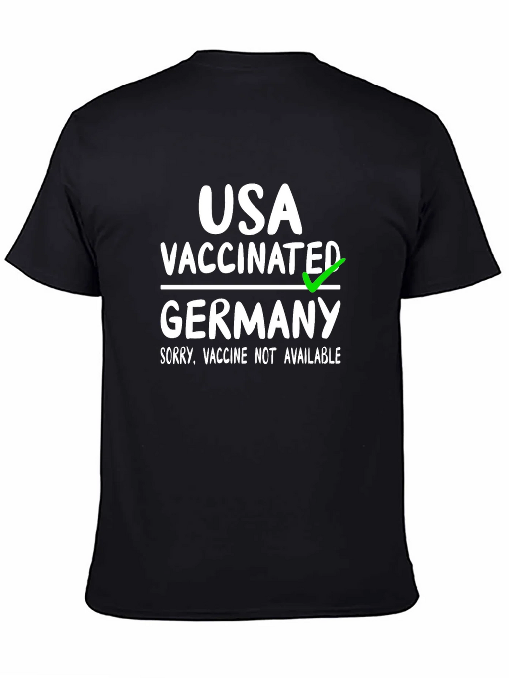 USA Vaccinated vs. Germany T-Shirt product image 4