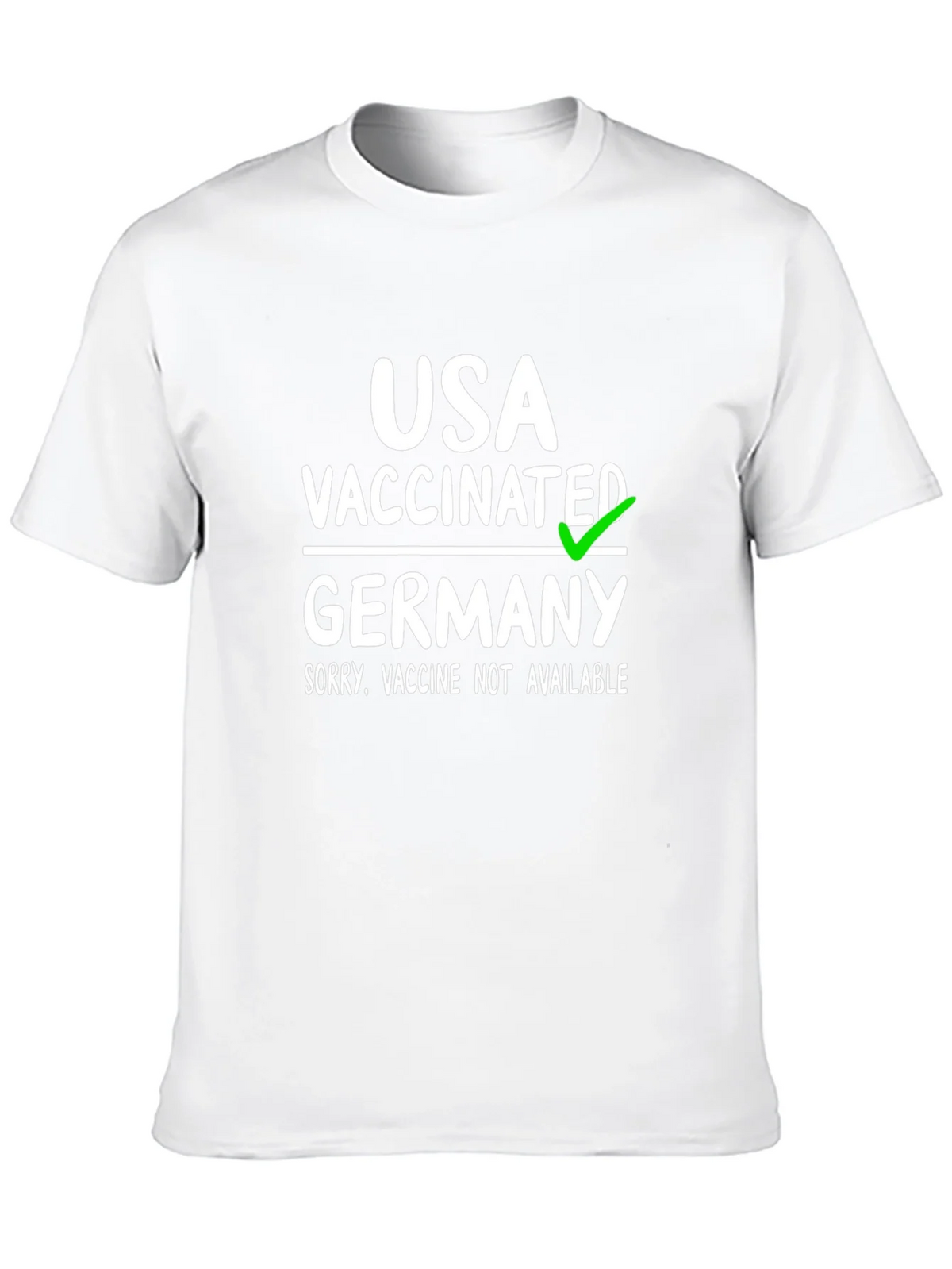 USA Vaccinated vs. Germany T-Shirt product image 9