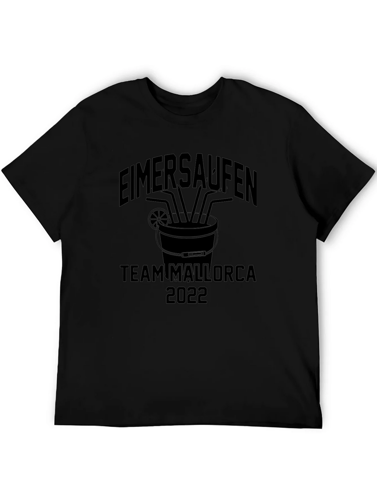 Eimersaufen Team Mallorca 2022 Black T-Shirt product image 5