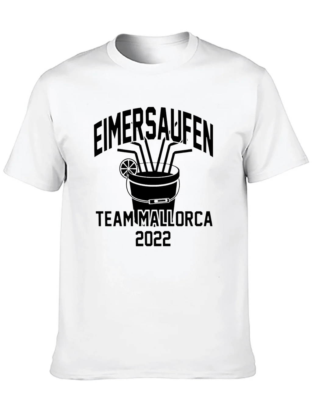 Eimersaufen Team Mallorca 2022 Black T-Shirt product image 9