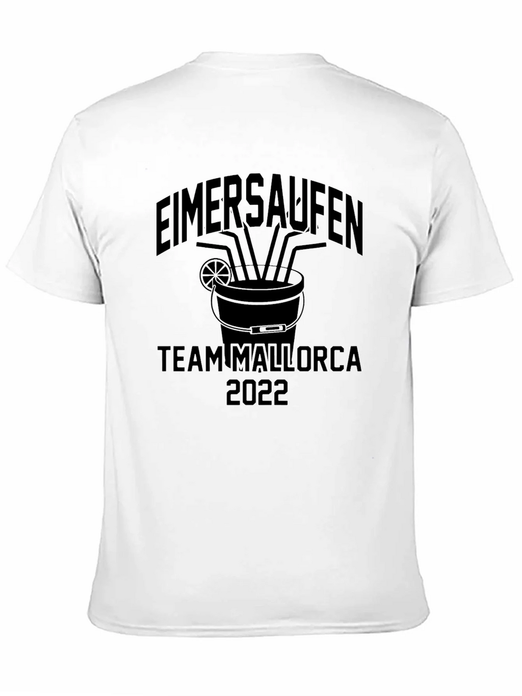 Eimersaufen Team Mallorca 2022 Black T-Shirt product image 10